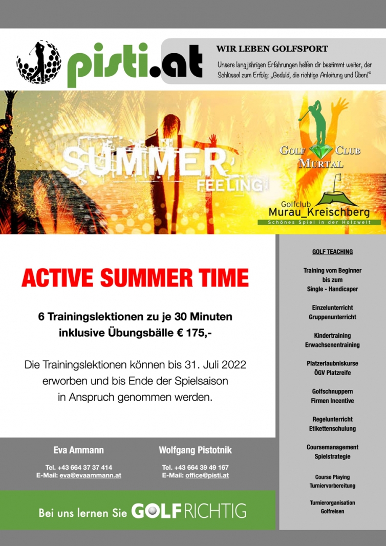 Active Summer Time 2022