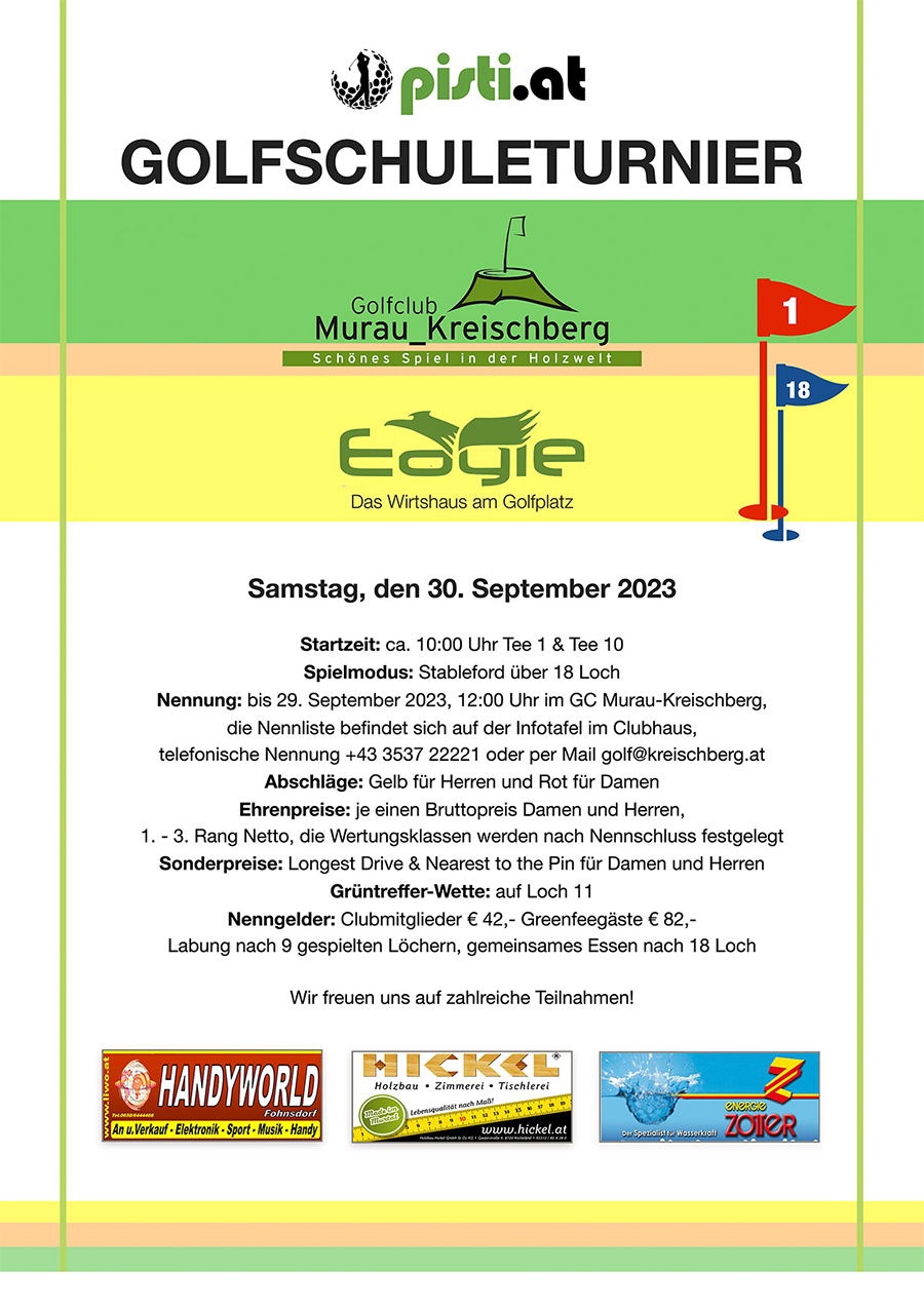Golfschule Turnier 2023 Murau 900
